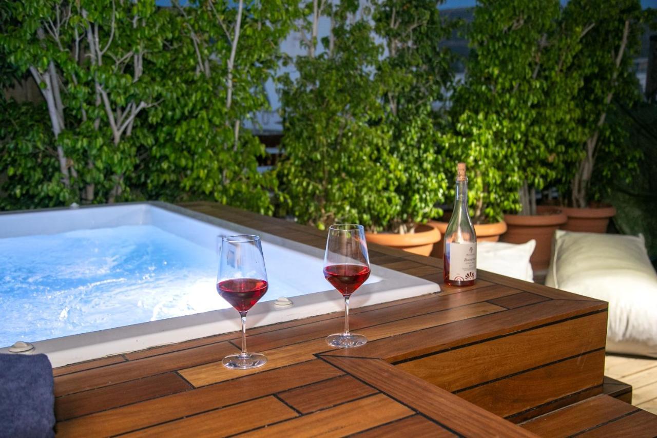 Ferienwohnung Beautiful Penthouse In Athens With Outside Jacuzzi Exterior foto