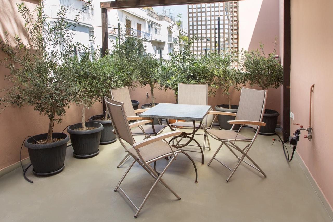 Ferienwohnung Beautiful Penthouse In Athens With Outside Jacuzzi Exterior foto