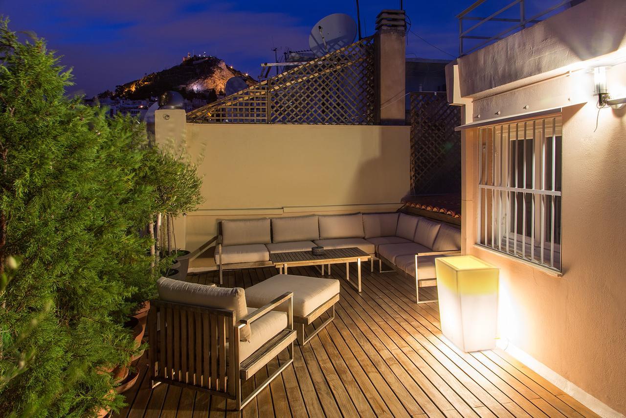 Ferienwohnung Beautiful Penthouse In Athens With Outside Jacuzzi Exterior foto